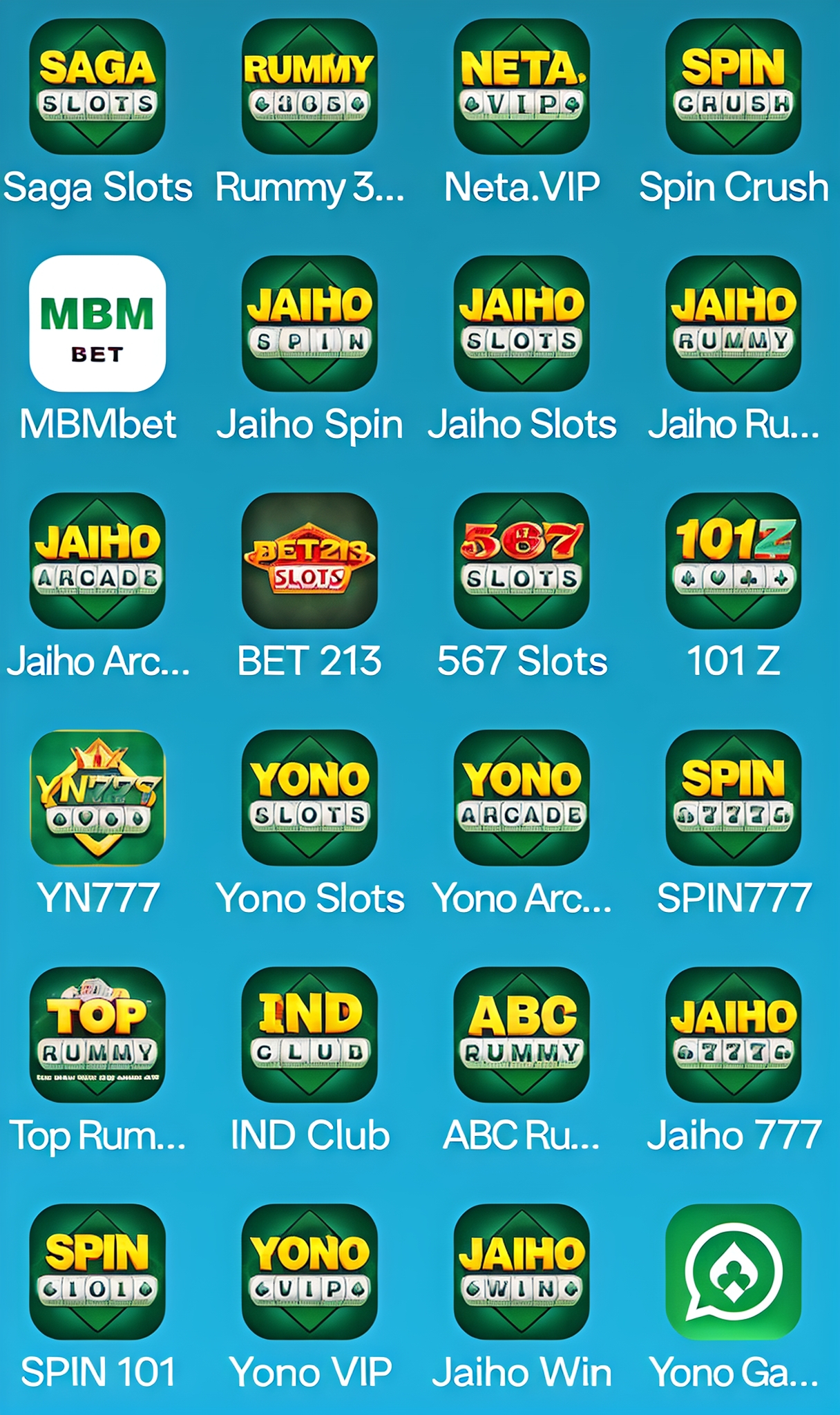 All Yono Game